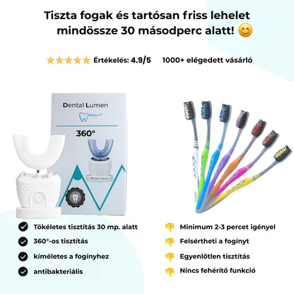 Dental Lumen 360 elektromos fogkefe